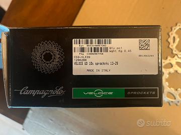 Cassetta Campagnolo Veloce Sporckets 13-29