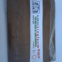 6 PEZZI tavolette di LINOLEUM, marca CWR, 18x25 cm