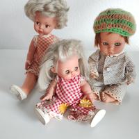 3 bamboline anni 60