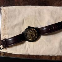 Fossil Automatic Dark Brown Leather Watch