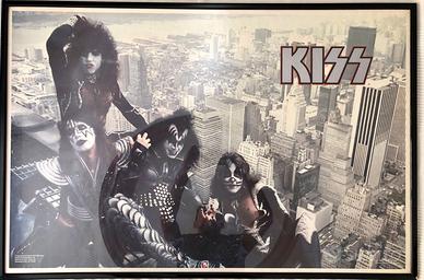 KISS Empire State Building 1977 Originale vintage