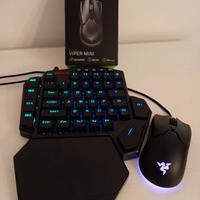 Mouse Razer viper mini + tastiera RedragonK585Diti