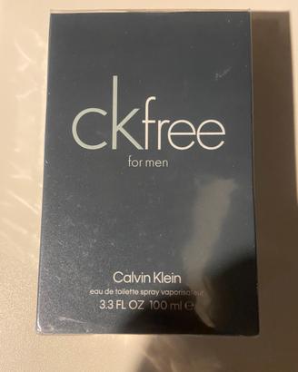 Ck free for men profumo 100 ml NUOVO