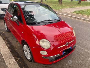 Fiat 500 rossa gpl usata