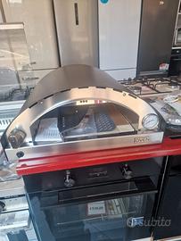 forno a gas per pizza mattone refrattario+acciaio