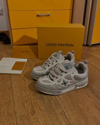 Scarpe Louis Vuitton Skate grigie