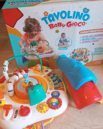 Tavolino baby gioco 