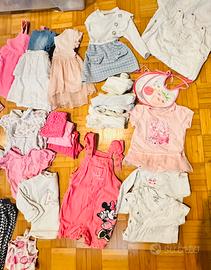 Lotto misto 9/12/18 mesi bambina primavera/estate