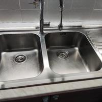 Lavello cucina acciaio inox