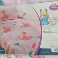 Copriletto in cotone singolo Principesse Disney