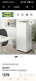schedario Ikea modello Galant 