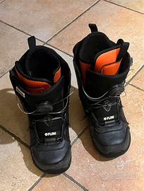 Scarponi snowboard bimbi 31-32