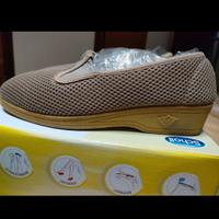 scarpe ciabatte donna beige 39