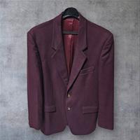 Giacca Bordeaux lana e cashmere 46