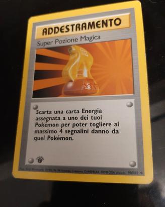 Carta Pokémon Addestramento Super Pozione Magica 