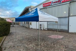 GAZEBO HUSQVARNA 3X3 SENZA PARETI