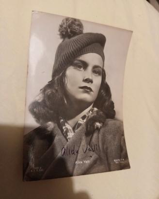 autografo Alida Valli