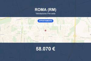 Immobile in asta di 80 m² a Roma