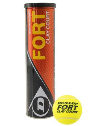 DUNLOP FORT CLAY COURT SET 4 PALLINE TENNIS