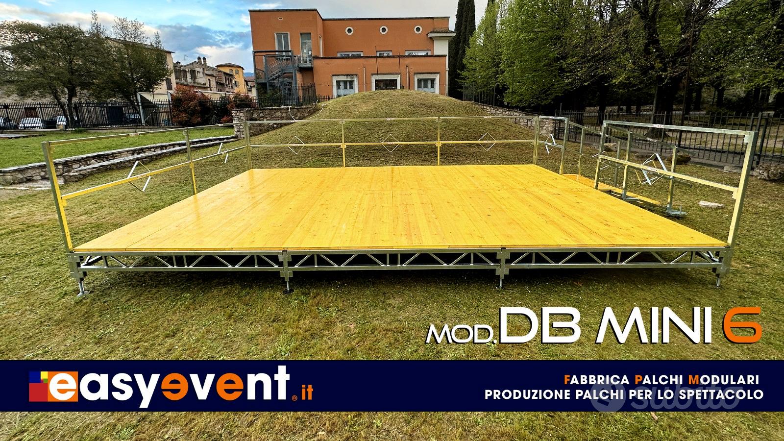Palco Modulare DB Mini easyevent - H 30cm - Attrezzature di lavoro In  vendita a Perugia