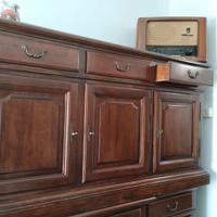 credenza in noce massello