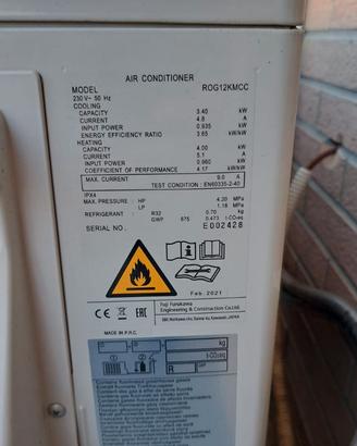 Condizionator 12000 btu