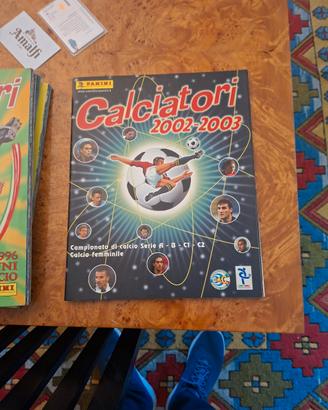 album panini anno 2002/2003 con figurine