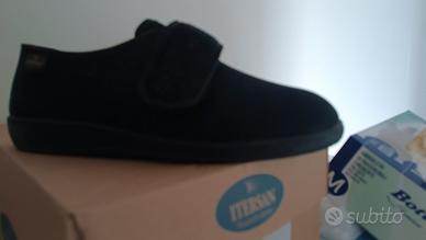 scarpe nuove per anziana 