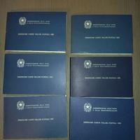 Emissione carte valori postali dal 1983 al 1988