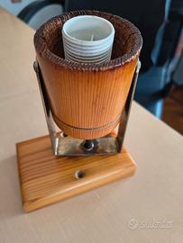 faretto in legno e14