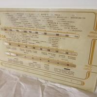 Scala sintonia Radio d'Epoca Vintage - VEGA 622