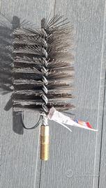 Scovolino acciaio 80 mm per canna fumaria