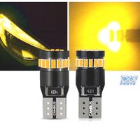 2 LAMPADE ARANCIONI A LED PER FRECCE W5W T10