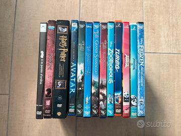 Lotto 13 DVD originali, sia in blocco sia singoli.