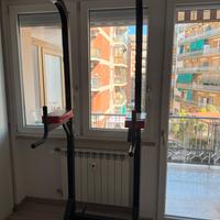 Sbarra trazioni + Dip Station ISE 5in1 Power towel