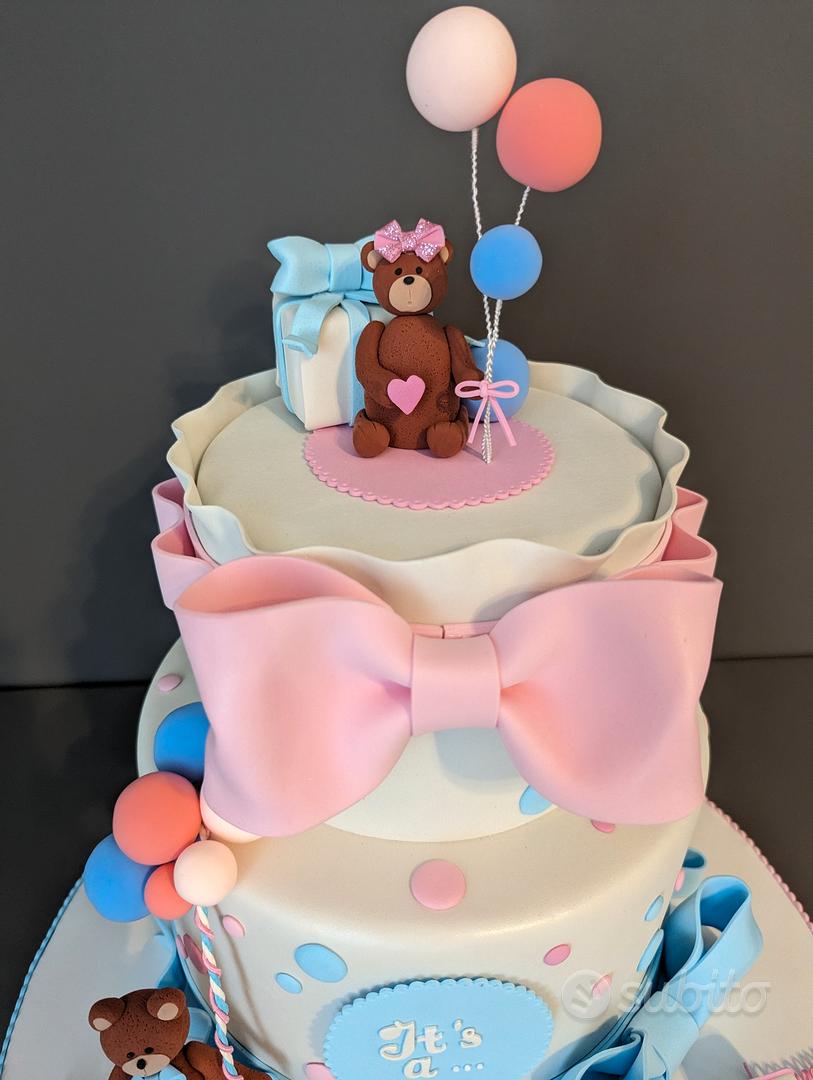 torta scenografica baby shower gender reveal - Tutto per i bambini In  vendita a Caltanissetta