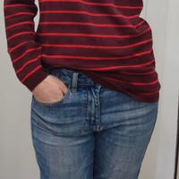 Maglia donna a righe tg. M