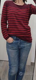 Maglia donna a righe tg. M