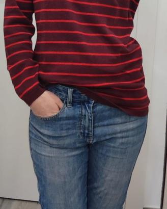 Maglia donna a righe tg. M