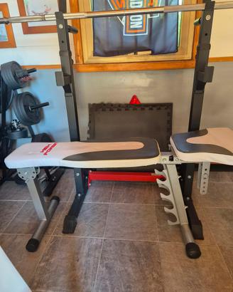 Rack bilanciere per panca