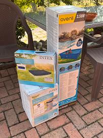 Piscina NUOVA completa (pompa + telo) – MAI APERTA