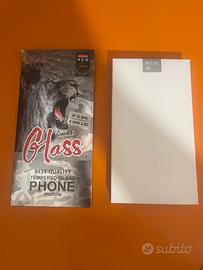 1 vetrino temperato e 2 vetrini x  iPhone 12 mini