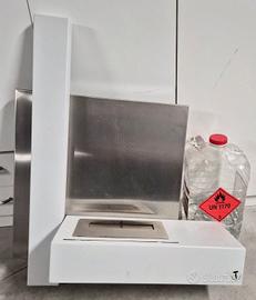 Biocamino di design a parete Tomasucci.