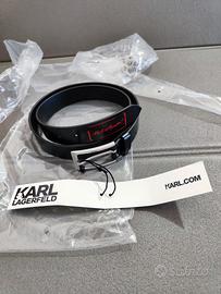Karl Lagerfeld cintura pelle taglia S 85cm Nuova 