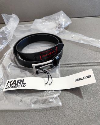 Karl Lagerfeld cintura pelle taglia S 85cm Nuova 