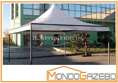 Gazebo 4x5Mod. WIND PLUS pagoda fissa 5x4 NEW