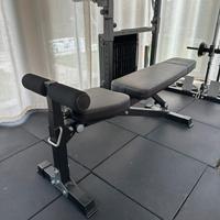 panca inclinabile e cintura