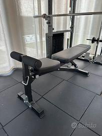 panca inclinabile e cintura