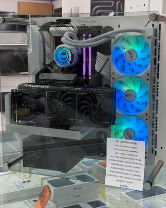 PC GAMING RGB  -RYZEN 9 - 32/ 5TB - RX 9070