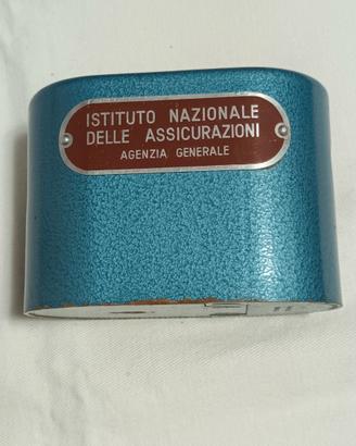 Salvadanaio Cassetta Risparmio INA ISTITUTO NAZ.